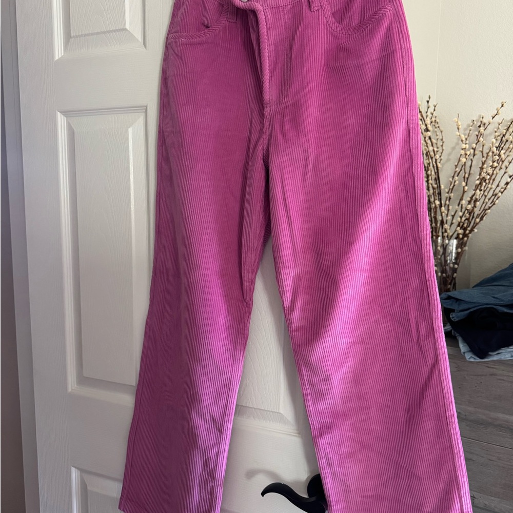 NWT XiRENA Fuchsia Corduroy Trousers
